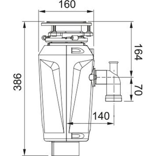 Franke SLIM 75/ Best, Измельчитель SLIM 75