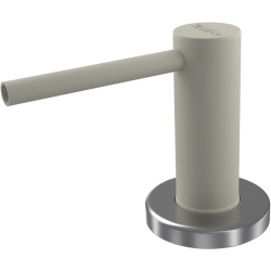 Дозатор RIVELATO, объем емкости для жидкого мыла 250 мл, отверстие для монтажа d-35 мм, цвет топаз