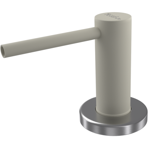 Дозатор RIVELATO, объем емкости для жидкого мыла 250 мл, отверстие для монтажа d-35 мм, цвет топаз