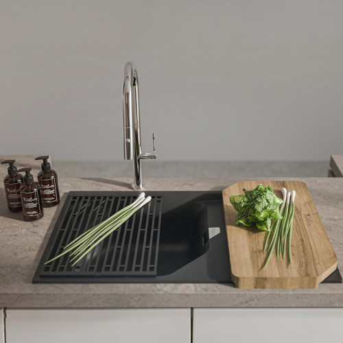 Разделочная доска RIVELATO, размер 300х540х39 мм, бук