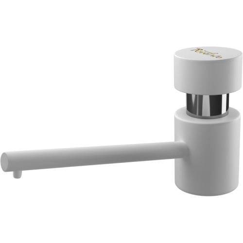 Дозатор RIVELATO, объем емкости для жидкого мыла 500 мл, отверстие для монтажа d-35 мм, цвет иней
