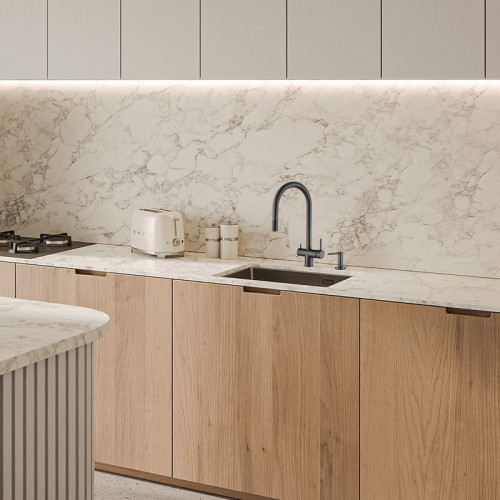 Дозатор RIVELATO, объем емкости для жидкого мыла 410 мл, отверстие для монтажа d-35 мм, цвет черный