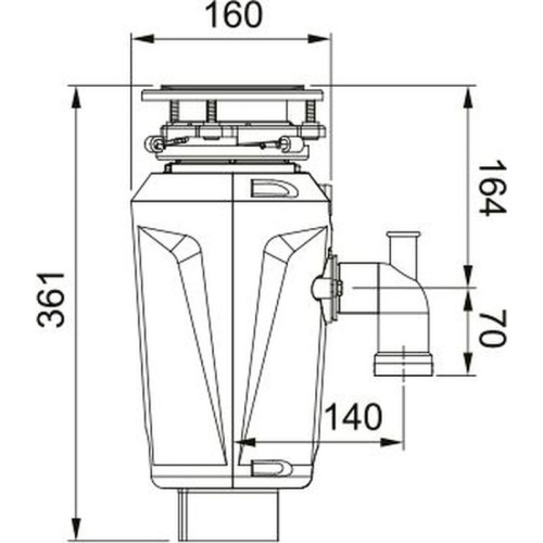 Franke SLIM 50/ Best, Измельчитель SLIM 50