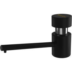 Дозатор RIVELATO, объем емкости для жидкого мыла 500 мл, отверстие для монтажа d-35 мм, цвет антрацит