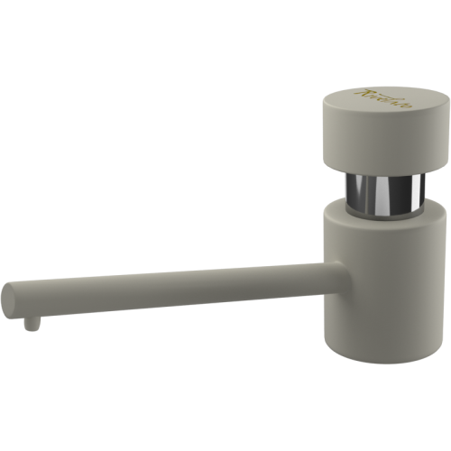 Дозатор RIVELATO, объем емкости для жидкого мыла 500 мл, отверстие для монтажа d-35 мм, цвет топаз