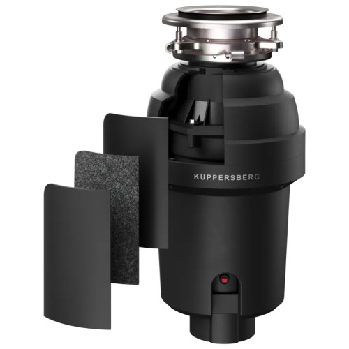 Измельчитель отходов Kuppersberg/ Измельчитель отходов Kuppersberg, High-Tech, мощность 550 Вт, 3400-3800 об/мин, защита от перегрева, авто выключение, DC мотор, шумоизоляция, уровень шума 70 дБ, цвет черный