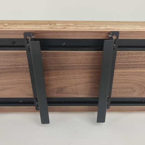 Кронштейн/ Bracket shelf universal GEEK NOOK U-Shelf 20x4.7x20 cm, Black