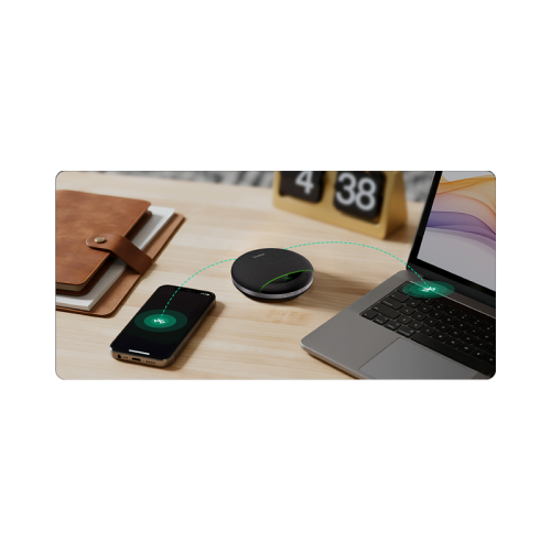 Спикерфон/ Yealink [SP96 with Dongle USB-C/A] Speakerphone + USB Bluetooth dongle / 2-year AMS [1308174]