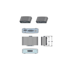 Адаптер/ EagleEye Digital Breakout Adapter (DBA)-camera.  Breaks out EagleEye IV or EagleEye Acoustic to HDMI & DB9.  Includes: DBA-Camera and power supply. Order power cord and min-HDCI to HDCI cable separately.  See User's guide for installation guideli