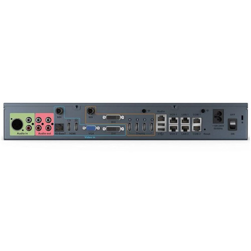 Терминал для больших переговорных комнат/ Yealink [M900-0010] Smart 4K Room System for Large Room /  2-year AMS [1303132]