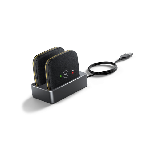 DECT микрофоны/ Yealink [CPW65-DECT-Duo] 2x wireless DECT microphones for CP965 / 1-year AMS [1304026]