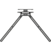 Крепёж к TV/ Accessory Logitech TV Mount for Video BARS