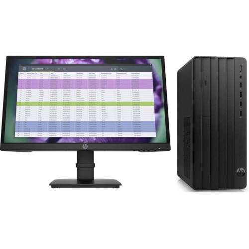Комплект HP 290 G9 MT i5 12500 (3) 8Gb SSD512Gb UHDG 770/DVDRW Free DOS GbitEth 180W kb мышь клавиатура черный монитор в комплекте P22 (6D474EA)
