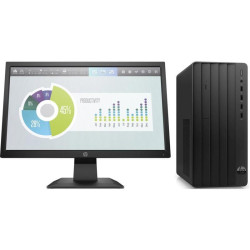 Комплект HP 290 G9 MT i3 12100 8Gb SSD512Gb UHDG 730 Free DOS kbNORUS мышь клавиатура черный монитор в комплекте P204 (9M936AT)
