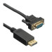 Кабель аудио-видео Buro 1.1v DisplayPort (m)/VGA (m) 3м. позолоч.конт. черный (BHP DPP_VGA-3) Кабель аудио-видео Buro 1.1v DisplayPort (m)/VGA (m) 3м. позолоч.конт. черный (BHP DPP_VGA-3)