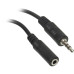 Кабель-удлинитель аудио Buro Jack 3.5 (m)/Jack 3.5 (f) 2м. черный (BAAC003-2) Кабель-удлинитель аудио Buro Jack 3.5 (m)/Jack 3.5 (f) 2м. черный (BAAC003-2)