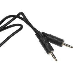 Кабель аудио Ningbo JAAC002-0.5 Jack 3.5 (m)/Jack 3.5 (m) 0.5м. черный