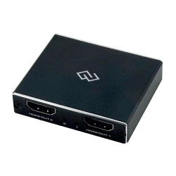 Сплиттер аудио-видео Digma DHSP-v2x2 HDMI (f)/2хHDMI (f) черный