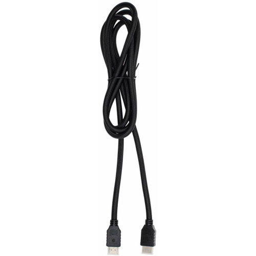 Кабель аудио-видео Cactus CS-HDMI.2-1.8 HDMI (m)/HDMI (m) 1.8м. позолоч.конт. черный