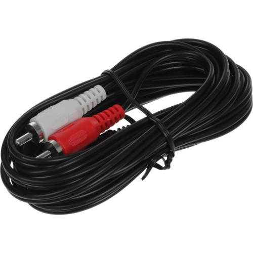 Кабель аудио Ningbo JAAC010-3 2хRCA (m)/Jack 3.5 (m) 3м. черный