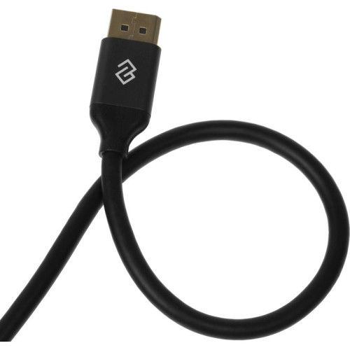 Кабель аудио-видео Digma V1.4 DisplayPort (m)/DisplayPort (m) 2м. черный (D-DP-V1.4-2M)