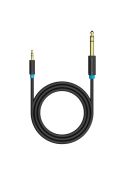 Кабель Vention аудио Jack 6,5 mm M/ 3,5 M - 2 м