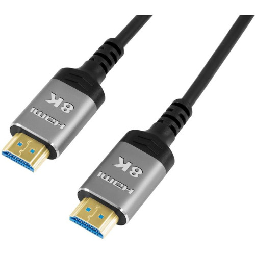 Кабель аудио-видео Digma HDMI 2.1 AOC HDMI (m)/HDMI (m) 10м. позолоч.конт. черный (HDMI-AOC2.1-10)