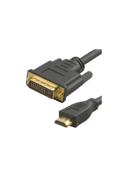 Кабель/ LAZSO WH-141(15m) Кабель соединительный HDMI-DVI.