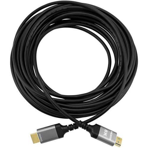 Кабель аудио-видео Digma HDMI 2.1 AOC HDMI (m)/HDMI (m) 70м. позолоч.конт. черный (HDMI-AOC2.1-70)
