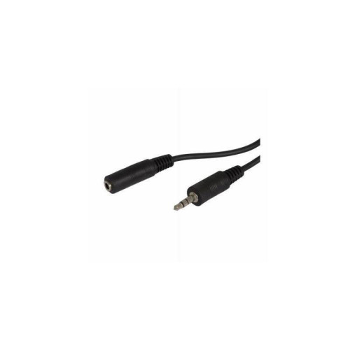 Кабель аудио Ningbo Jack 3.5 (m)/Jack 3.5 (f) 2м. черный (JAAC003-2)