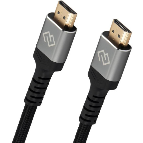 Кабель аудио-видео Digma HDMI (m)/HDMI (m) 1.5м. феррит.кольца позолоч.конт. черный (D-HDMI-2FF-V2.1-1.5M)
