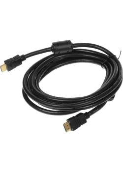 Кабель аудио-видео Ningbo HDMI (m)/HDMI (m) 3м. феррит.кольца позолоч.конт. черный (HDMI-3M-MG(VER1.4))