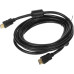 Кабель аудио-видео Ningbo HDMI (m)/HDMI (m) 3м. феррит.кольца позолоч.конт. черный (HDMI-3M-MG(VER1.4))