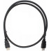 Кабель аудио-видео Cactus CS-HDMI.1.4-1 HDMI (m)/HDMI (m) 1м. позолоч.конт. черный Кабель аудио-видео Cactus CS-HDMI.1.4-1 HDMI (m)/HDMI (m) 1м. позолоч.конт. черный