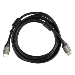 Кабель аудио-видео Buro HDMI (m)/HDMI (m) 3м. феррит.кольца позолоч.конт. черный (BHP-HDMI-2.1-3G)