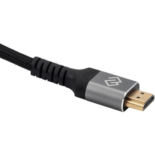 Кабель аудио-видео Digma HDMI (m)/HDMI (m) 1.5м. феррит.кольца позолоч.конт. черный (D-HDMI-2FF-V2.1-1.5M)