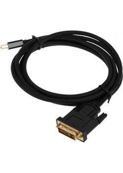 Кабель аудио-видео Buro 1.1v miniDisplayport (m)/DVI-D (Dual Link) (m) 2м. позолоч.конт. черный (BHP MDPP-DVI-2)