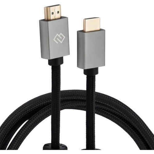 Кабель аудио-видео Digma HDMI (m)/HDMI (m) 1.5м. феррит.кольца позолоч.конт. черный (D-HDMI-2FF-V2.0-1.5M)