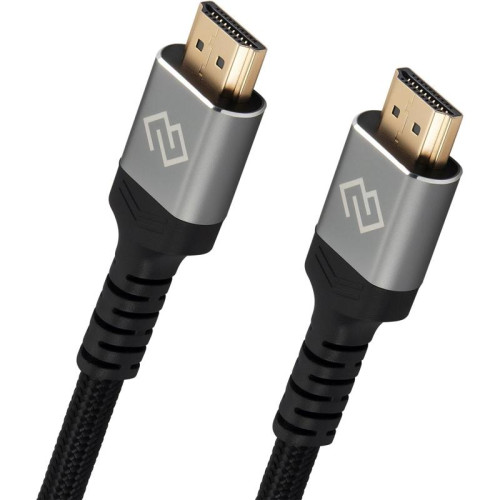 Кабель аудио-видео Digma HDMI (m)/HDMI (m) 2м. феррит.кольца позолоч.конт. черный (D-HDMI-2FF-V2.1-2M)