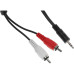 Кабель аудио Ningbo JAAC010-3 2хRCA (m)/Jack 3.5 (m) 3м. черный Кабель аудио Ningbo JAAC010-3 2хRCA (m)/Jack 3.5 (m) 3м. черный