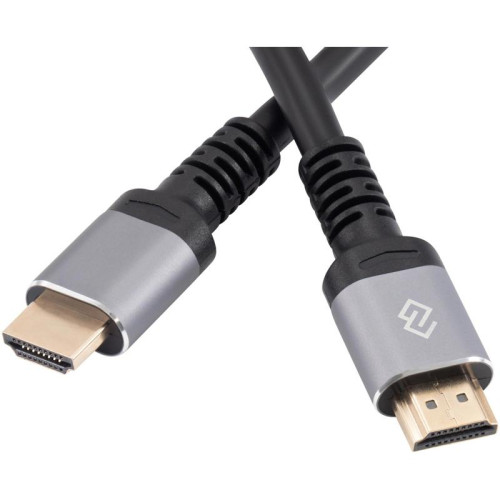 Кабель аудио-видео Digma D-HDMI-V2.0-3M HDMI (m)/HDMI (m) 3м. позолоч.конт. черный