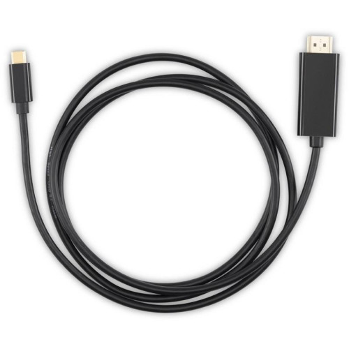Кабель-переходник аудио-видео Buro USB Type-C (m)/HDMI (m) 1.5м. черный (BU-TYPEC-HDMI-1.5M)