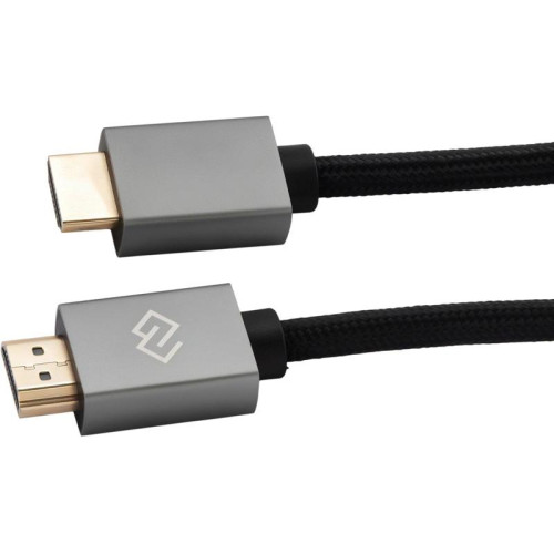 Кабель аудио-видео Digma HDMI (m)/HDMI (m) 2м. феррит.кольца позолоч.конт. черный (D-HDMI-2FF-V2.0-2M)