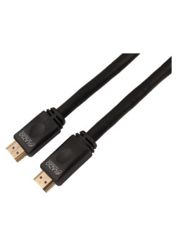Кабель аудио-видео LAZSO WH-111 HDMI (m)/HDMI (m) 25м. позолоч.конт. черный (WH-111(25M))