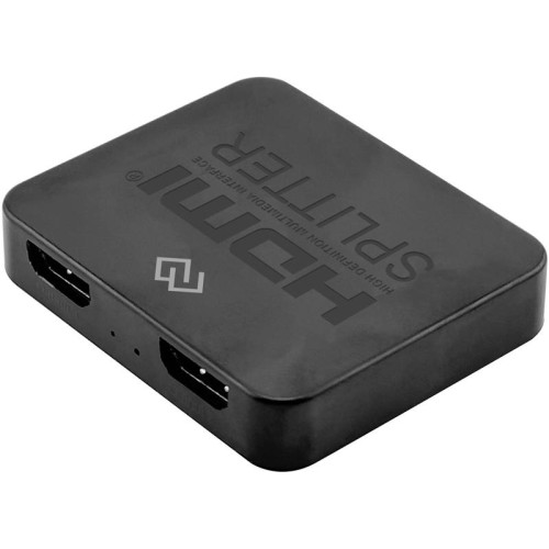 Сплиттер аудио-видео Digma DHSP-v1.4x2PS HDMI (f)/2хHDMI (f) черный
