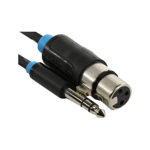 Кабель Vention аудио Jack 6.5 M/XLR F - 1.5м