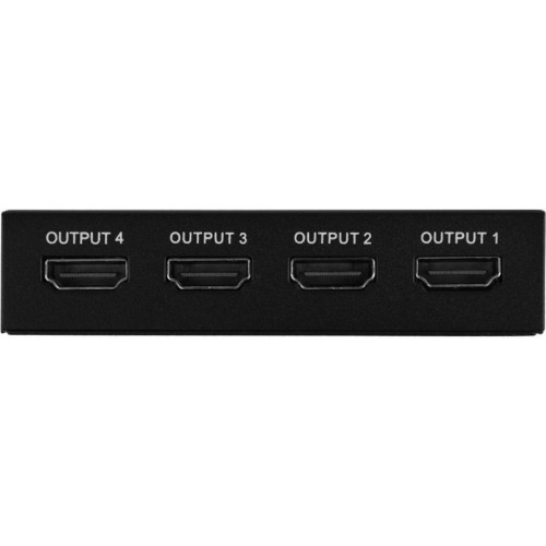 Сплиттер аудио-видео Premier 5-872-4 HDMI (f)/4xHDMI (f) черный