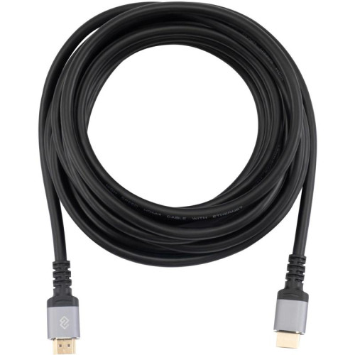Кабель аудио-видео Digma D-HDMI-V2.0-1.5M HDMI (m)/HDMI (m) 1.5м. позолоч.конт. черный