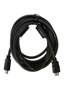 Кабель аудио-видео Buro HDMI (m)/HDMI (m) 3м. феррит.кольца позолоч.конт. черный (HDMI-V1.4-3MC)