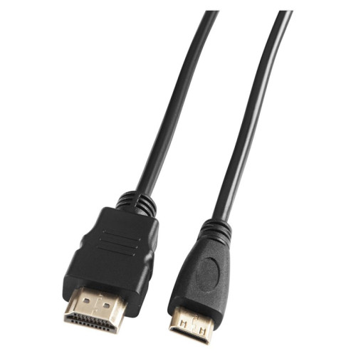 Кабель аудио-видео Buro mini-HDMI (m)/HDMI (m) 5м. черный (BHP-MINHDMI-5) Кабель аудио-видео Buro mini-HDMI (m)/HDMI (m) 5м. черный (BHP-MINHDMI-5)